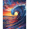 Waves DIY Diamond Painting Kit PW-WG6C5B1-04-1