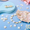 90Pcs 3 Styles Freshwater Shell Buttons BUTT-TA0001-41-9