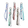 5Pcs Inner Cores Polyester & Spandex Cord Ropes Pendant Decorations HJEW-JM03847-2