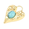Synthetic Turquoise Pendants GG-G001-02G-09-2