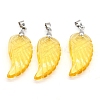 Natural Citrine Pendants WI-PW0001-085K-1