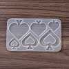 DIY Playing Card Theme Pendants Silicone Molds DIY-C076-01B-2