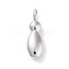 Rack Plating Brass Balloon Letter Pendants LS-KK-C050-01P-I-1