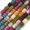 Dyed Natural White Jade Beads Strands GG-CBAADBA-A02-2