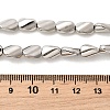 Electroplate Glass Beads Strands EGLA-F166-05A-P-4