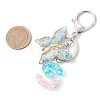 Butterfly Shape Resin & Acrylic Keychain KEYC-JKC01067-08-3