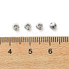 SHEGRACE Brass Round Beads XGRPCU103-291P-3