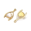 Natural Freshwater Shell Pendants STAS-G397-13G-01-2