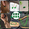 6Pcs Natural Myanmar Jade/Burmese White Jade Beads G-PH0003-26-5