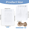 50Pcs Rectangle Paper Baking Bags CARB-SP0001-05C-01-2