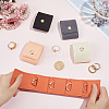 5Pcs 5 Styles PU Leather Jewelry Rolls ABAG-CL0001-69-3