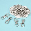 Alloy Swivel Lobster Claw Clasps E547Y-3
