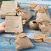 Burlap Packing Pouches ABAG-TA0001-13-20