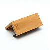 Chinese Style Rectangle Bamboo Business Card Holder DJEW-WH0001-006-3