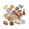 Cartoon Food Paper Stickers Set DIY-G066-41-1