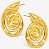 Stylish 304 Stainless Steel Conch Stud Earrings RY3082-2-2