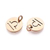 304 Stainless Steel Charms STAS-Q201-T445-7R-2