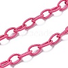 Personalized Nylon Cable Chain Necklaces NJEW-JN02940-02-3