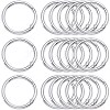 Zinc Alloy Spring Gate Rings FIND-SP0001-08D-1
