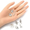 16Pcs 8 Style Tibetan Style Alloy Pendants Sets TIBEP-YW0001-41-4