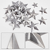 Gorgecraft 90Pcs 3 Style Iron Display Decorations IFIN-GF0001-30-4