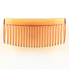 Hair Accessories Plastic Hair Comb Findings OHAR-S185-04-2