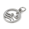 Non-Tarnish 304 Stainless Steel Charms STAS-L279-038P-2