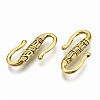 Tibetan Style Alloy S-Hook Clasps TIBE-N011-22AG-RS-2