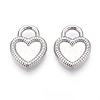304 Stainless Steel Pendant Cabochon Settings LS-STAS-T065-87P-1