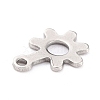 Non-Tarnish 201 Stainless Steel Charms STAS-F266-14P-3