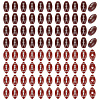 4Bags 2 Styles Opaque Acrylic European Large Hole Beads SACR-HY0001-09-1