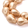 Electroplate Shell Pearl Beads Strands BSHE-C009-04B-3