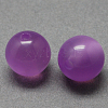 Round Imitation Cat Eye Resin Beads RESI-R157-6mm-02-1