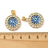 Real 18K Gold Plated Brass Pendants KK-L209-008G-02-3