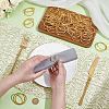 40Pcs Alloy Napkin Rings AJEW-PB0001-04-3