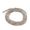 Natural Grey Agate Beads Strands G-Q004-B01-02-3