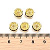 Brass Rhinestone Spacer Beads RB-A014-Z8mm-02G-4
