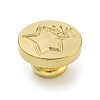 Wax Seal Brass Stamp Head AJEW-G056-01M-3