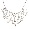 Alloy Bib Necklaces foe Women FS-WGD6134-01-1
