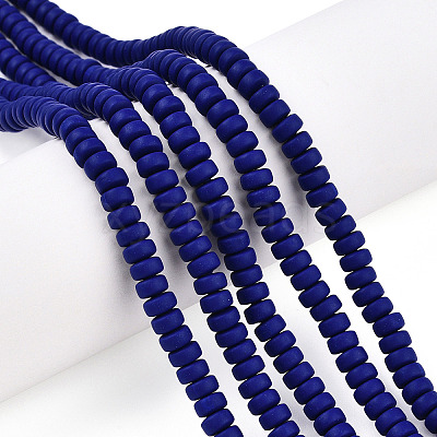 Handmade Polymer Clay Beads Strands CLAY-N008-98-1