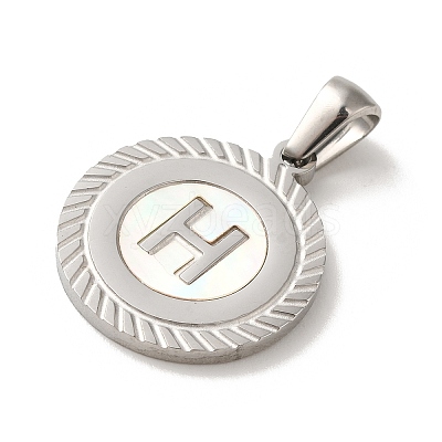 304 Stainless Steel Pendants STAS-I204-H-P-1