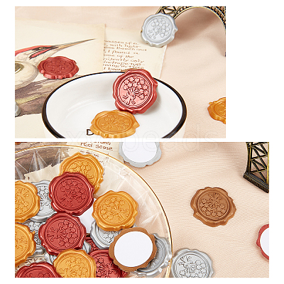 Adhesive Wax Seal Stickers DIY-WH0201-08D-1