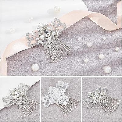 Handicrafted Embroidery Cloth Iron on/Sew on Patches DIY-WH0304-165-1