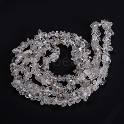 Natural Quartz Crystal Beads Strands G-G011-03-1