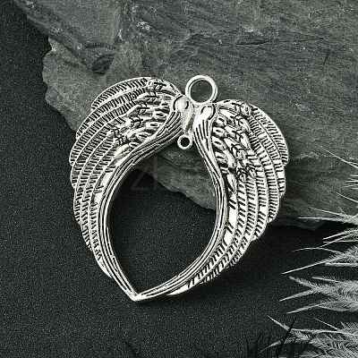 Tibetan Style Alloy Big Pendant TIBEP-YW0001-68-1