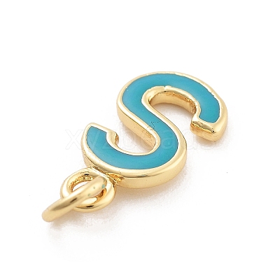 Rack Plating Brass Pendants KK-C065-03S-G-1