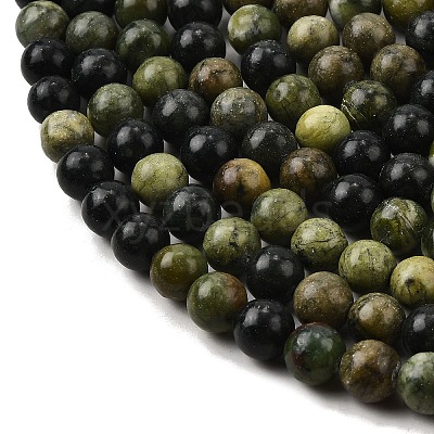 Natural Chinese Southern Jade Beads Strands G-F591-08B-1