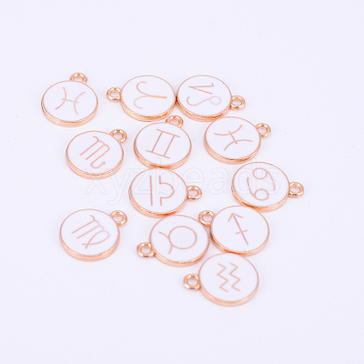 Alloy Enamel Pendants ENAM-WH0047-50G-A-1