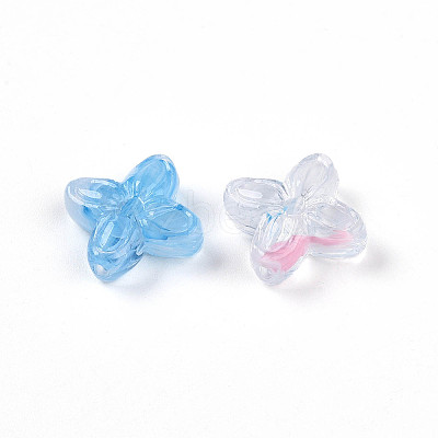 Transparent Acrylic Beads X1-TACR-T028-35J-1