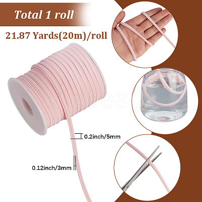 1 Roll Soft Nylon Braided Cord NWIR-SP0001-04D-1